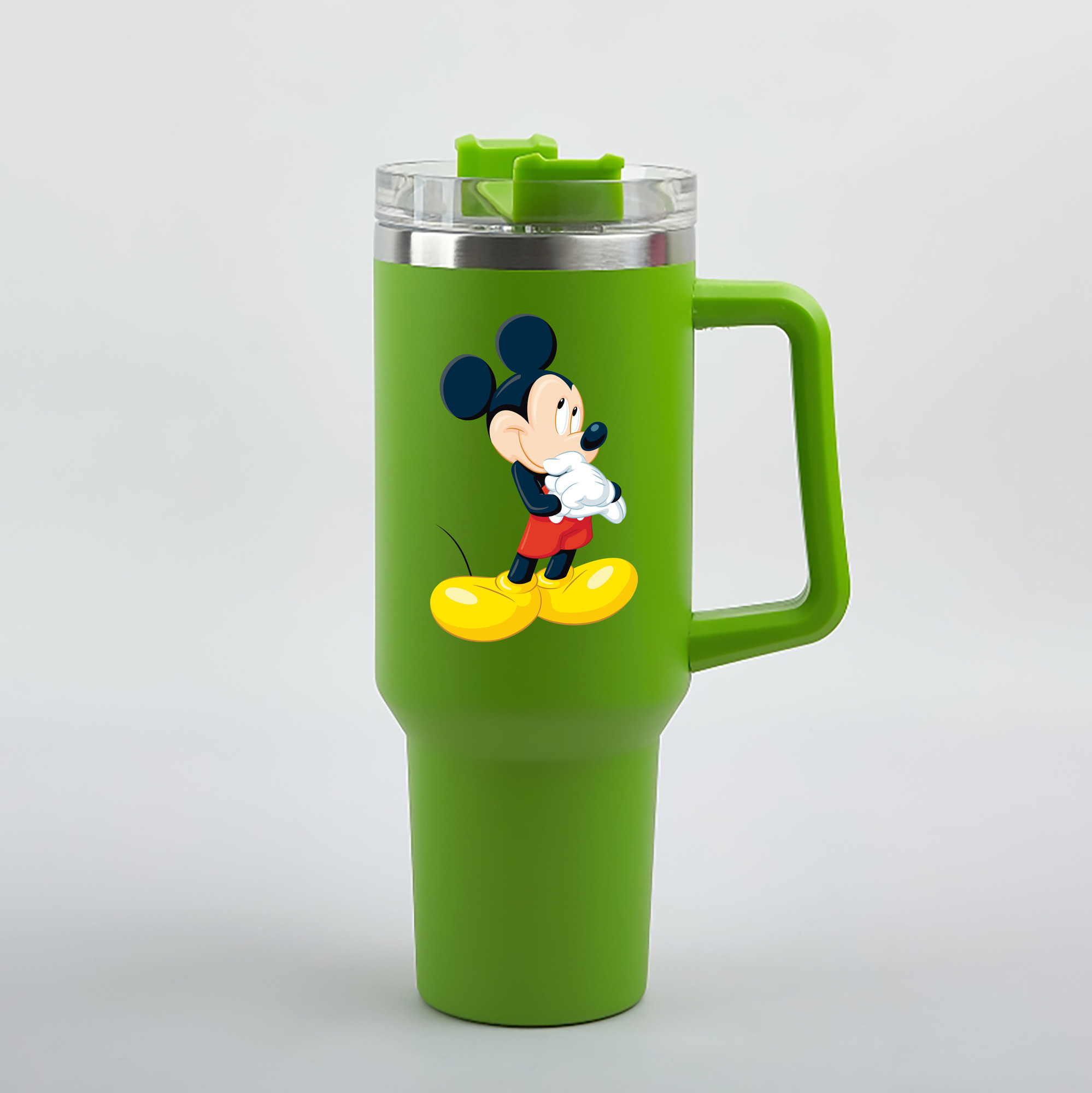 （画像用） ミッキーマウス Mickey Mouse 1200mL車用タンブラー（カラープリント）